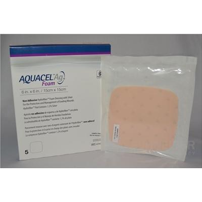 AQUACEL Ag Foam Hydrofiber Wound Cover