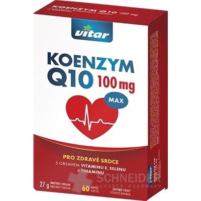 VITAR COENZYME Q10 MAX 100 mg
