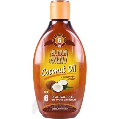 SUN COCONUT OIL opaľovací OLEJ SPF 6