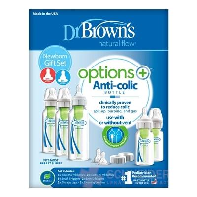 Dr.BROWN´S NOVORODENECKÁ SADA OPTIONS+