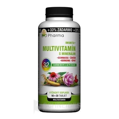 BIO Pharma Multivitamín s minerálmi IMUNITA+