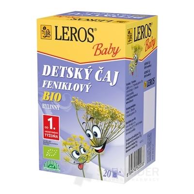 LEROS BABY DETSKÝ ČAJ BIO FENIKLOVÝ