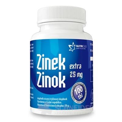 NUTRICIUS Zinok EXTRA 25 mg