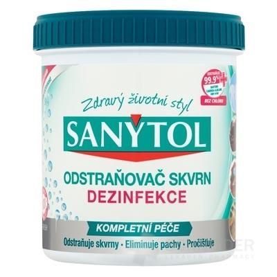 SANYTOL DEZINFEKCIA ODSTRAŇOVAČ ŠKVŔN