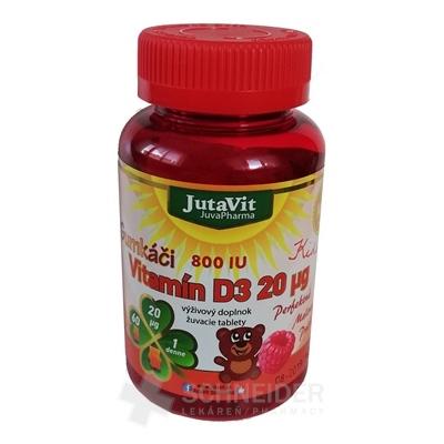 JutaVit Gumkáči Vitamin D3 20 µg Kids