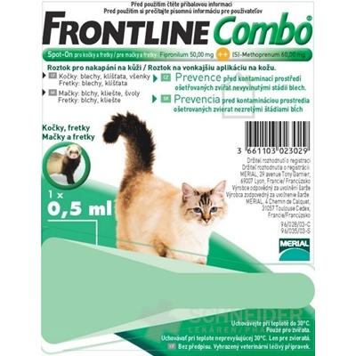 FRONTLINE Combo Spot-On pre mačky a fretky