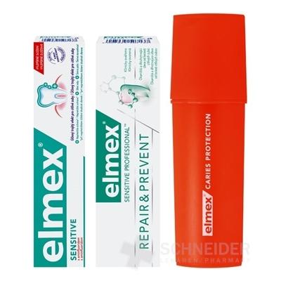 ELMEX SENSITIVE DUOPACK TOOTHPASTE WITH CASE