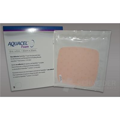 AQUACEL Ag Foam Hydrofiber Wound Cover