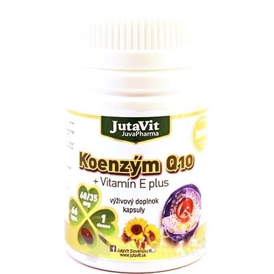 JutaVit Koenzým Q10 + vitamín E plus