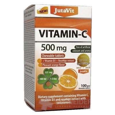 JutaVit Vitamín C 500 mg