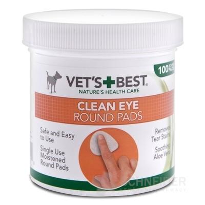 VET'S BEST CLEAN EYE ROUND PADS