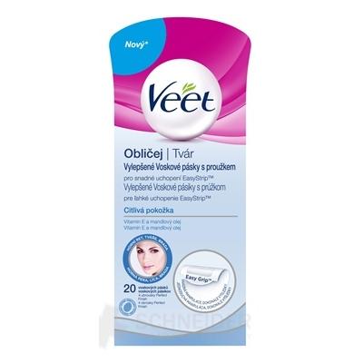 Veet Wax strips for face