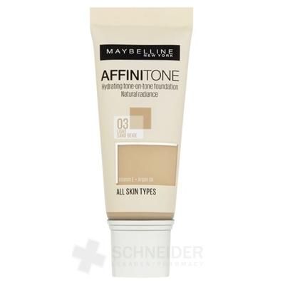 MAYBELLINE AFFINITONE make-up 03 LIGHT SAND BEIGE