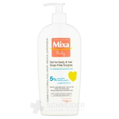 Mixa Baby Soap-free Surgras Gel for body & hair