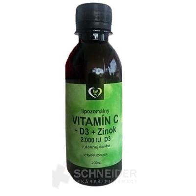 Liposomal VITAMIN C + D3 + Zinc - Healthy World