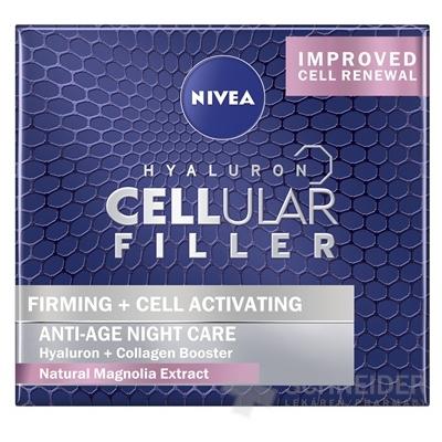 NIVEA Hyaluron CELLULAR FILLER Nočný krém