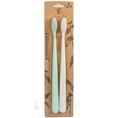 NFco. BIO toothbrush MINT + WHITE