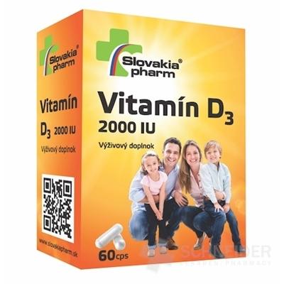 Slovakiapharm Vitamin D3 2000 IU