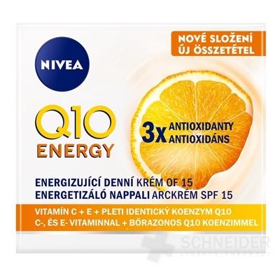 NIVEA Energizujúci denný krém Q10 ENERGY SPF15