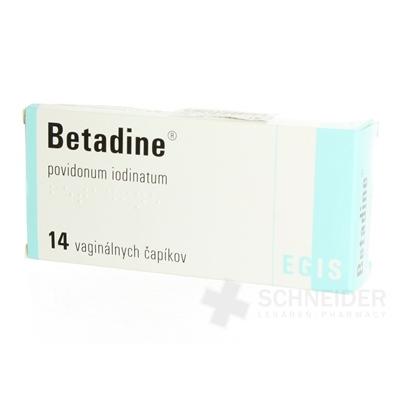 Betadine 200 mg vaginálne čapíky