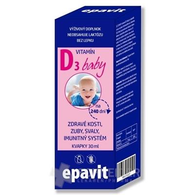 EPAVIT Vitamin D3 baby