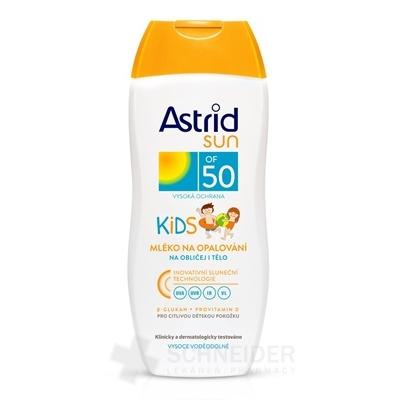 ASTRID SUN Baby sun milk OF 50