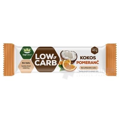 topnatur Bar LOW CARB Coconut Orange