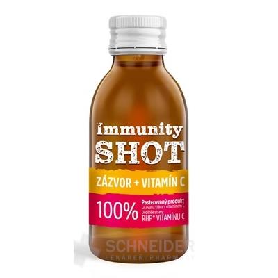 Leros Immunity SHOT ZÁZVOR+VITAMÍN C