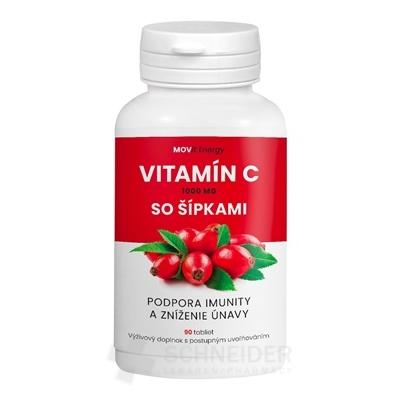 MOVit Vitamín C 1000 mg so šípkami