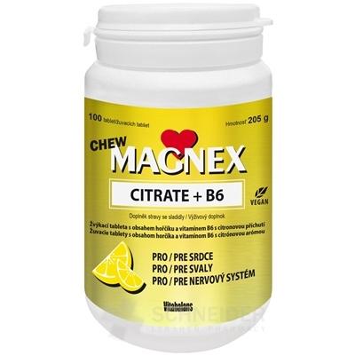 Vitabalans MAGNEX CITRATE + B6 CHEW