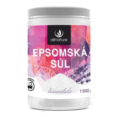 Allnature Epsomská soľ Levanduľa