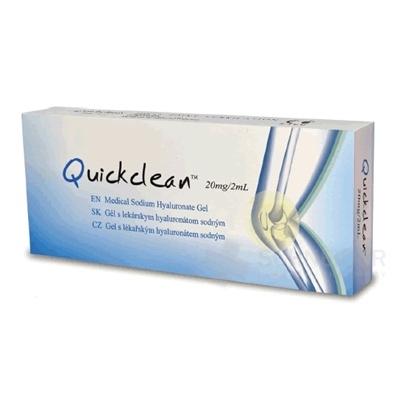 Quickclean 20 mg/2 ml gél s hyaluronátom sodným