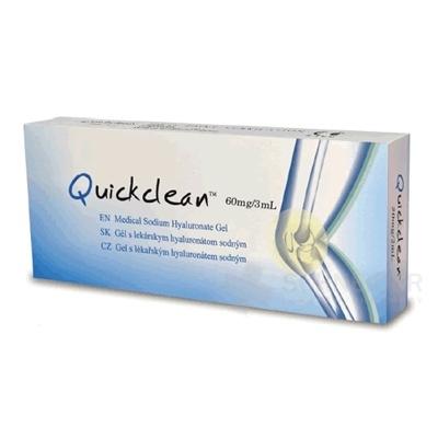Quickclean 60 mg/3 ml gél s hyaluronátom sodným