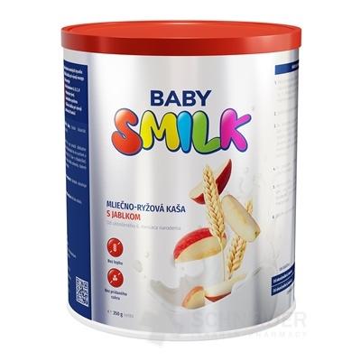 BABYSMILK mliečno - ryžová kaša s kúskami jabĺk