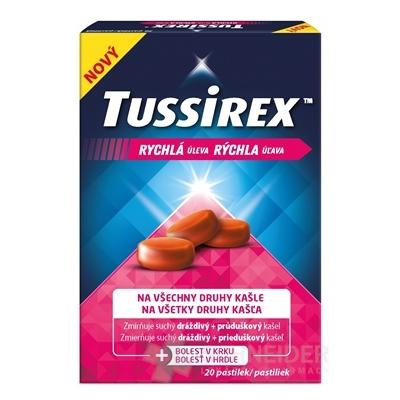 TUSSIREX Pastilky proti kašľu