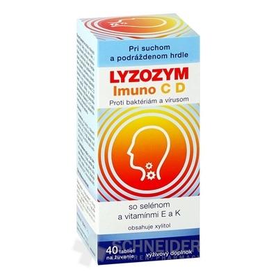 LYZOZYM IMUNO C D SO SELÉNOM A VITAMÍNMI E a K
