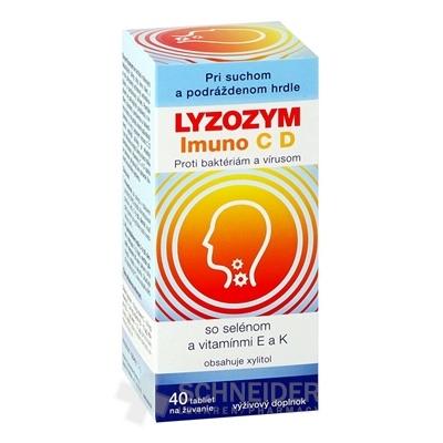 LYZOZYM IMUNO C D SO SELÉNOM A VITAMÍNMI E a K