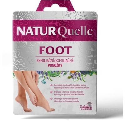 NATURQuelle FOOT Exfoliačné ponožky