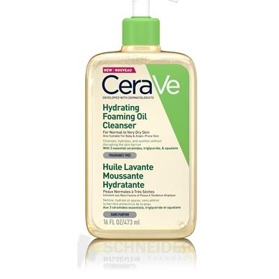 CERAVE HYDRATING CLEANING FOAM OIL