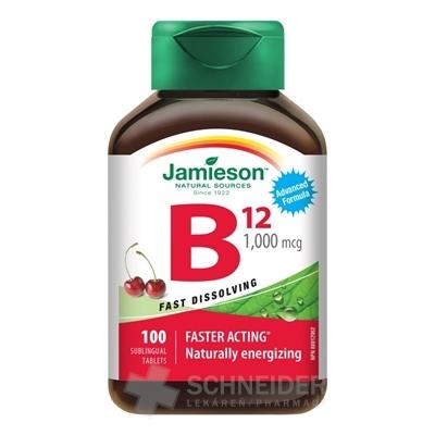 JAMIESON VITAMÍN B12 METYLKOBALAMÍN 1000 µg