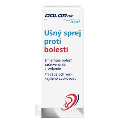 DOLORgit med Ušný sprej proti bolesti