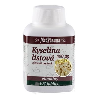 MedPharma KYSELINA LISTOVÁ 800 µg forte