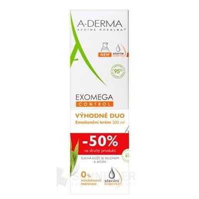 A-DERMA EXOMEGA CONTROL Krém (DUO)