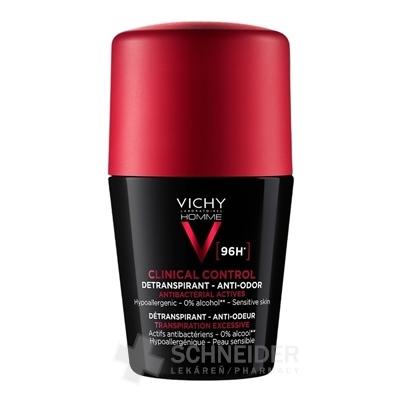 VICHY HOMME DEO CLINICAL CONTROL DETRANSPIRANT 96H