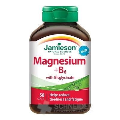 JAMIESON MAGNESIUM + VITAMIN B6 WITH BISGLYCINATE