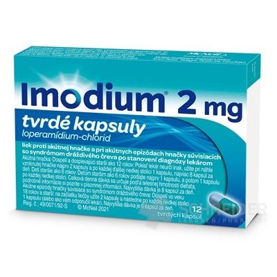 IMODIUM® 2mg tvrdé kapsuly