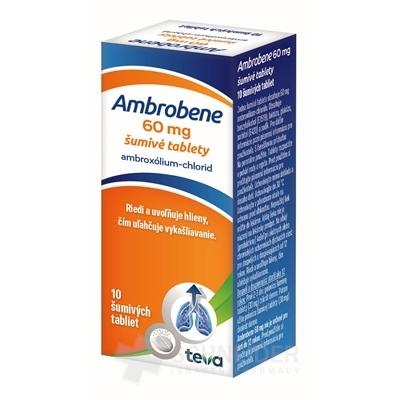 Ambrobene 60 mg effervescent tablets, 10 effervescent tablets