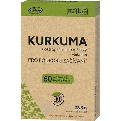 VITAR KURKUMA + ostropestrec + vláknina