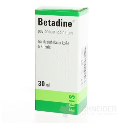 Betadine disinfectant solution 100 mg / ml