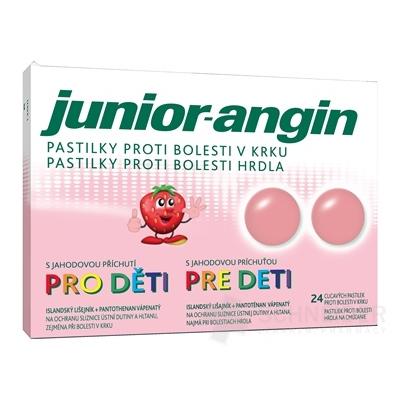 Junior-angin pastilky pre deti